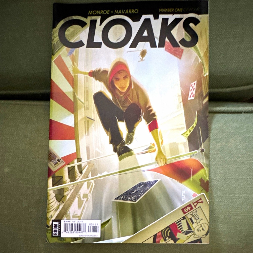 BOOM! Studios Cloaks #1 Comic Book 2014 Caleb Monroe & Mariano Navarro